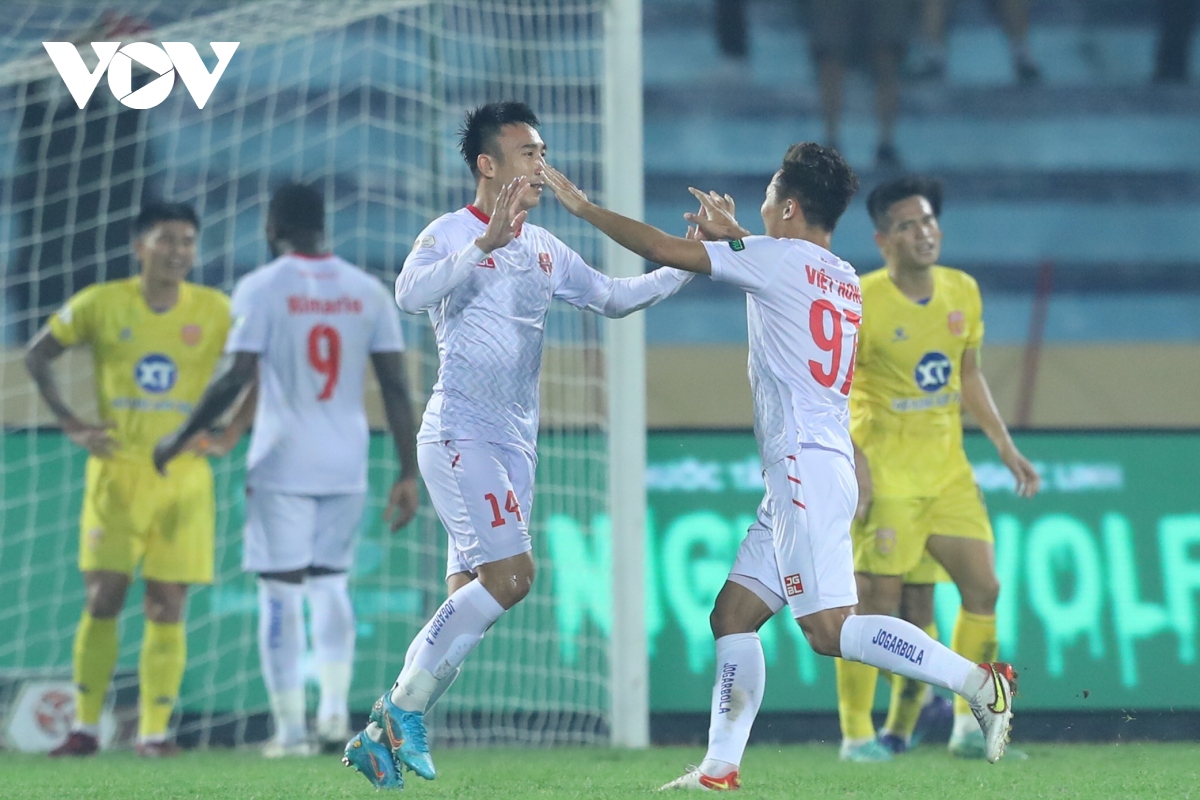 Kết quả V-League 2022: Hải Phòng lên đầu bảng, Nam Định lâm nguy - Ảnh 4.