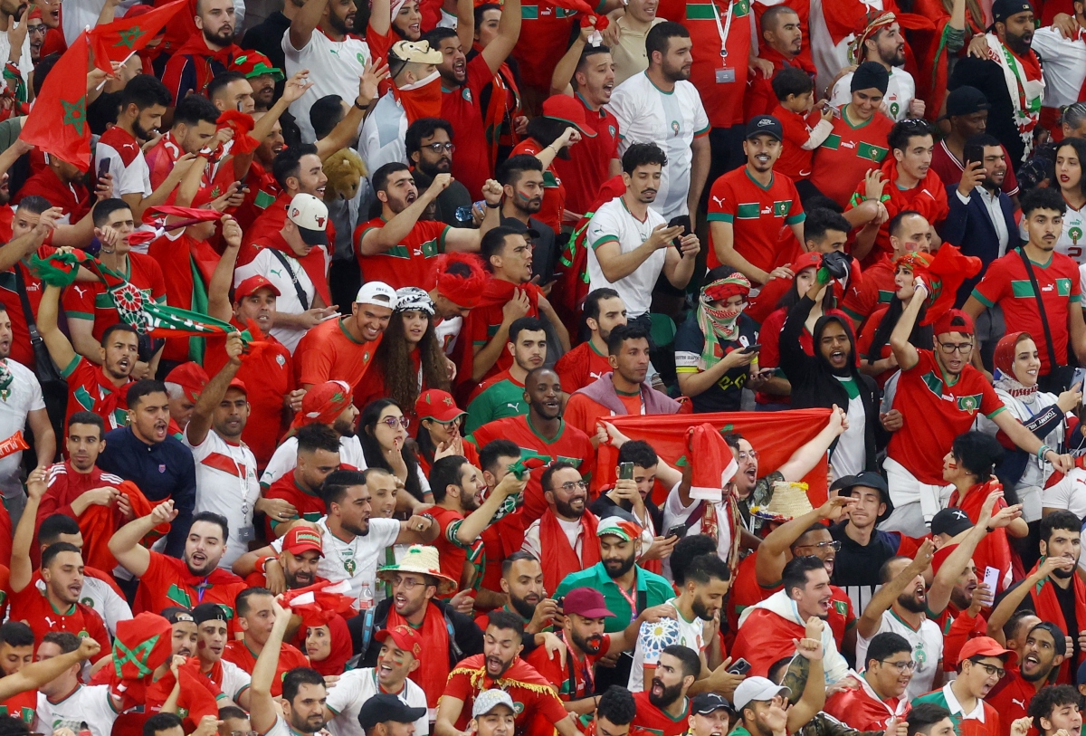 CĐV Morocco được phát vé miễn phí vào xem bán kết World Cup 2022 - Ảnh 1.