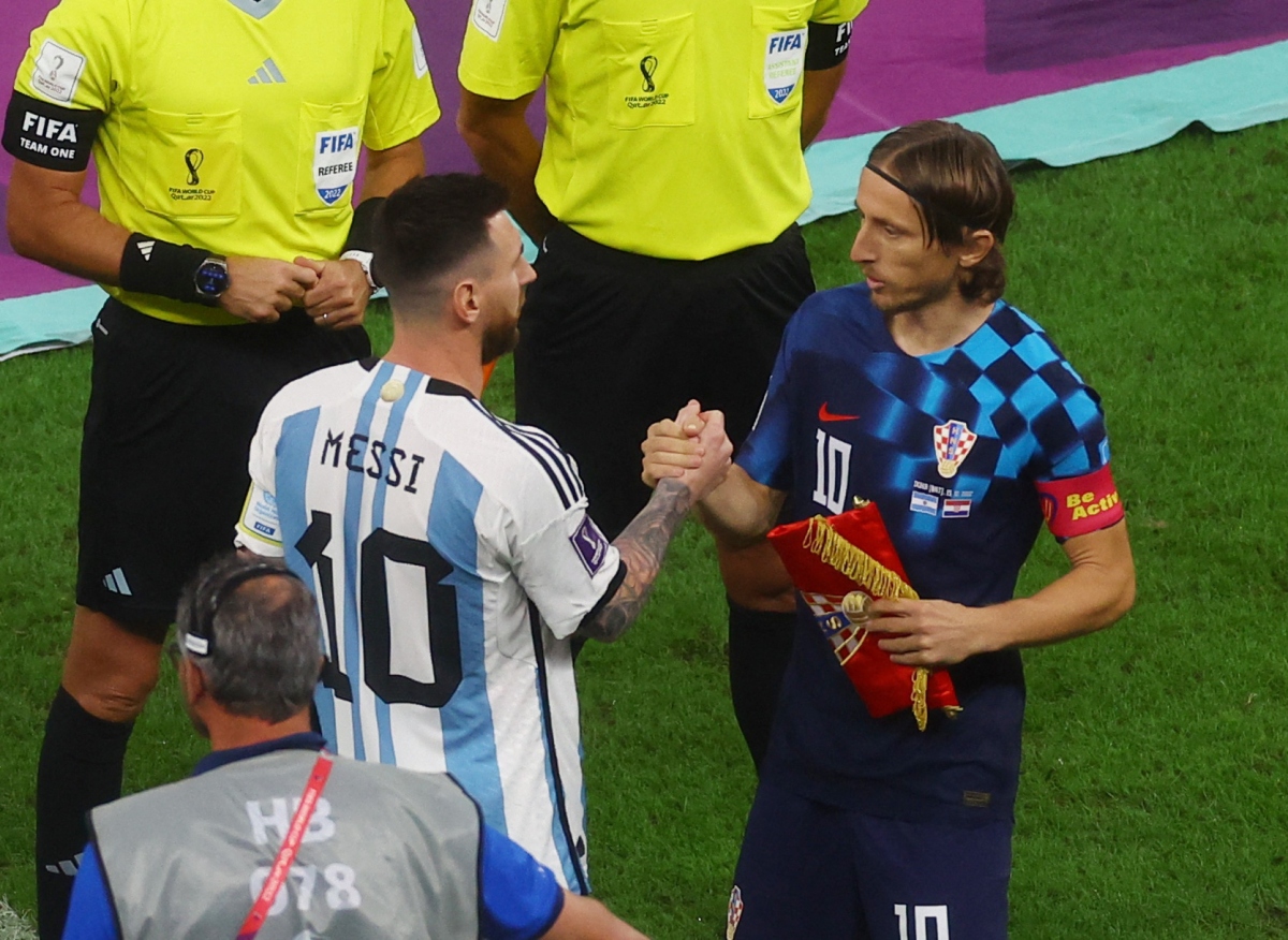 Modric chúc Messi cùng Argentina vô địch World Cup 2022 - Ảnh 1.