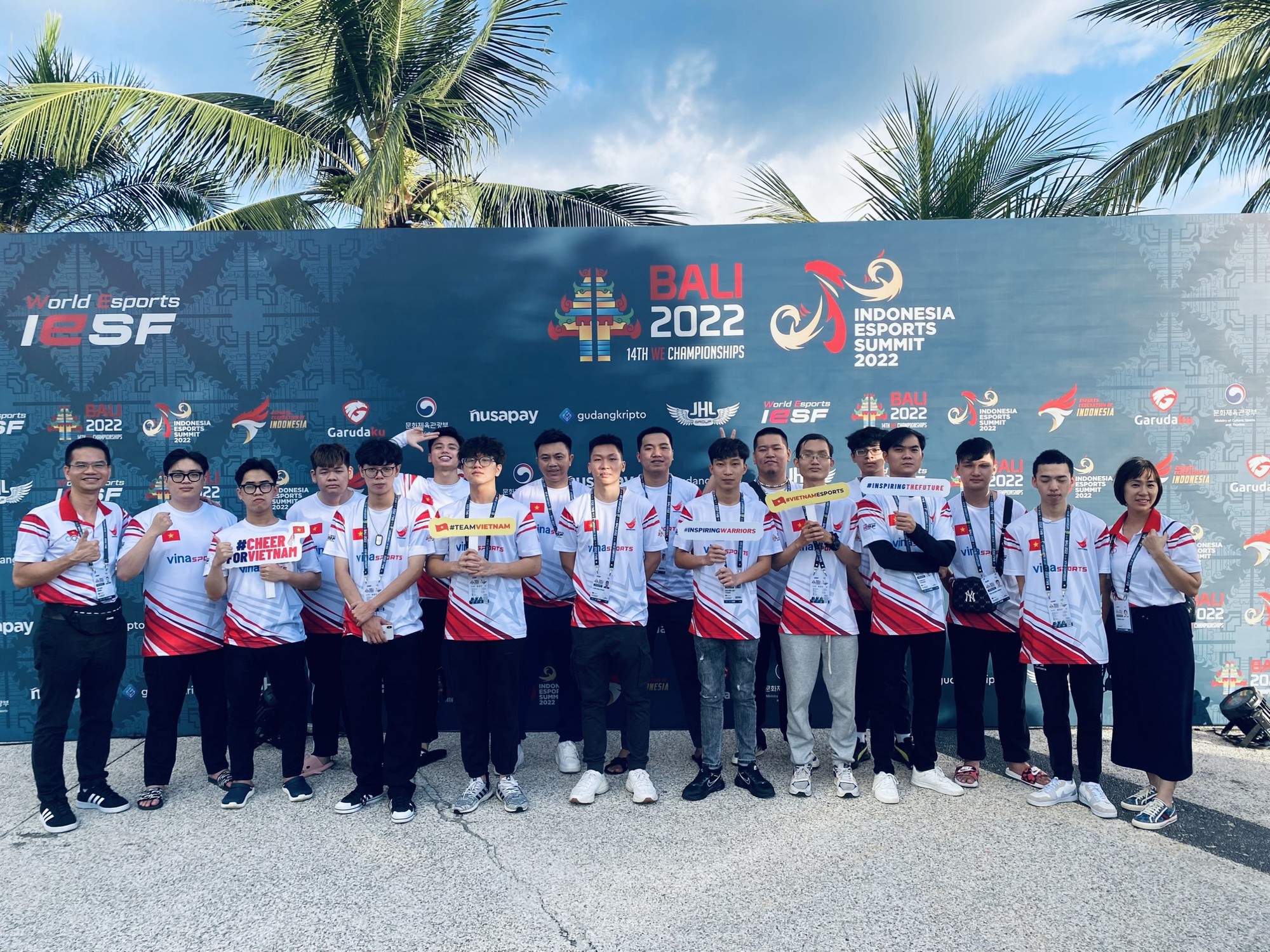 Đoàn Esports Việt Nam để lại nhiều ấn tượng đẹp tại IESF WEC 2022 - Ảnh 1.