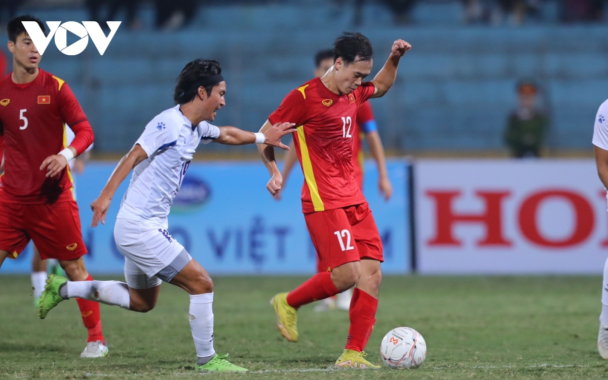 Toàn cảnh: ĐT Việt Nam chạy đà cho AFF Cup 2022 bằng trận thắng Philippines - Ảnh 7.