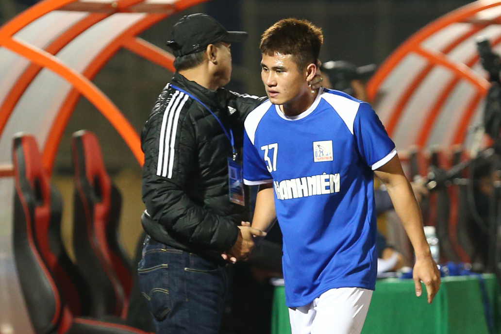 Lương Duy Cương mờ nhạt trước dàn sao trẻ SLNA trong trận khai màn VCK  U21 Quốc gia - Ảnh 6.
