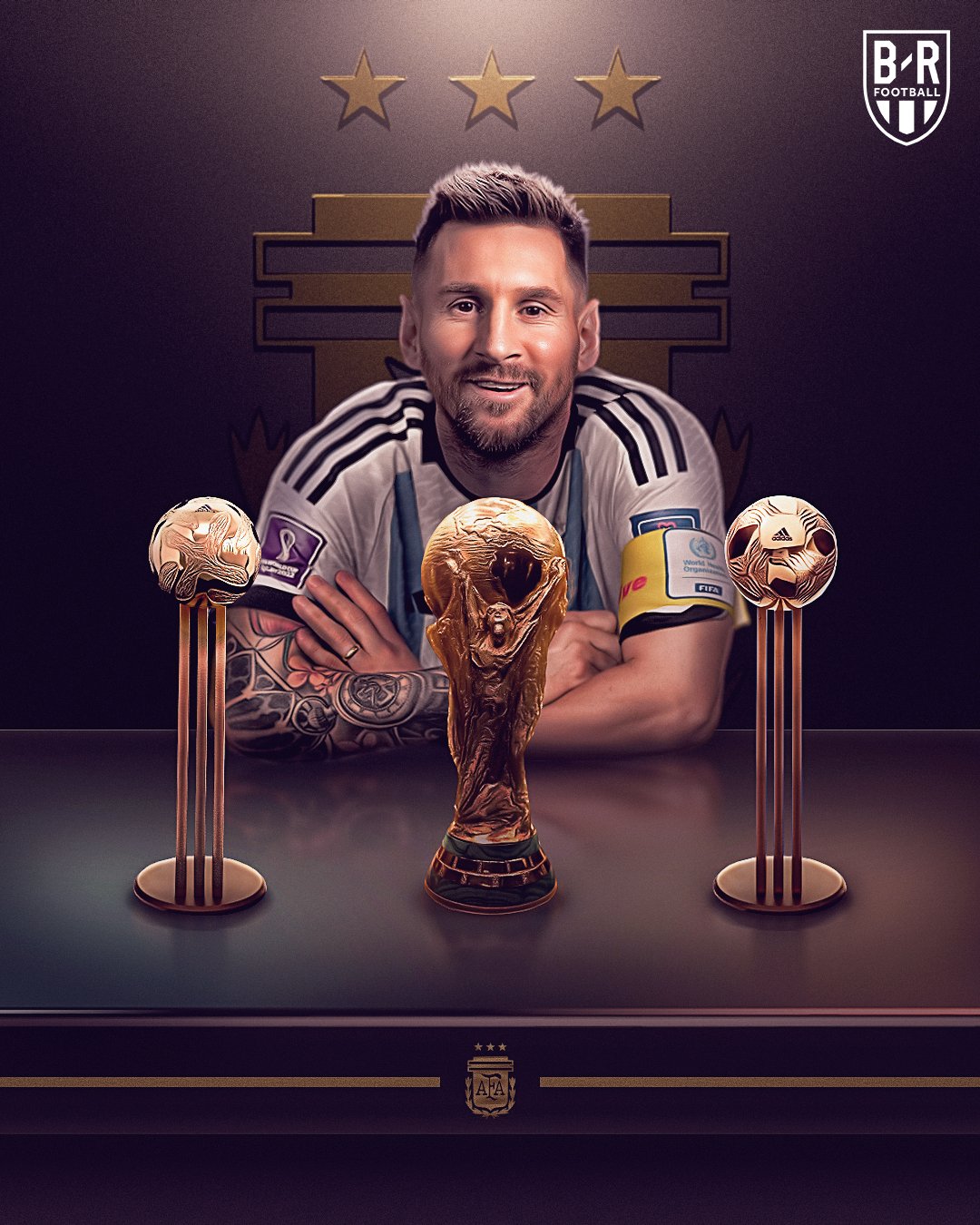 Quả Bóng Vàng Thứ 8 Chờ Messi Sau Chức Vô địch World Cup