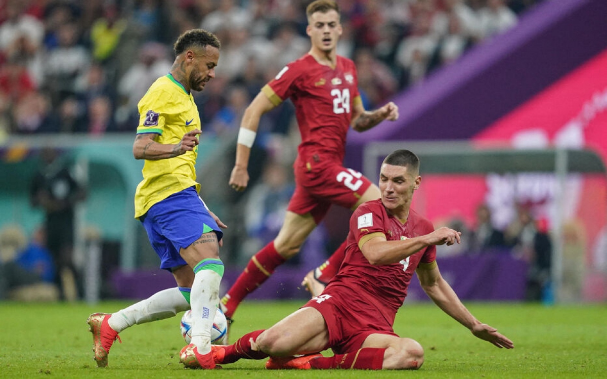 Neymar có thể sớm chia tay World Cup 2022 vì chấn thương - Ảnh 1.