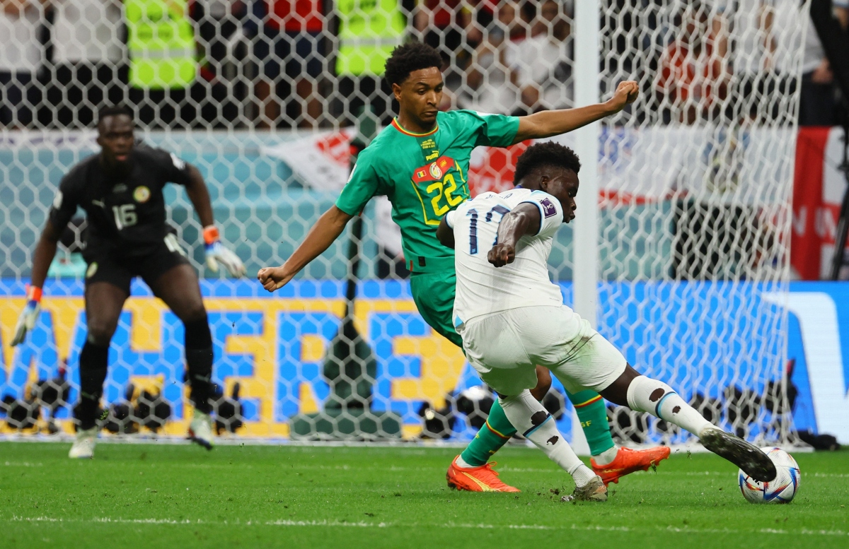 Khoảnh khắc Tam Sư &quot;đè bẹp&quot; Senegal để hẹn Pháp ở tứ kết World Cup 2022 - Ảnh 14.