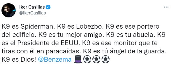 Iker Casillas ví von Benzema như &quot;Người Nhện, tổng thống Mỹ và Chúa&quot; - Ảnh 1.