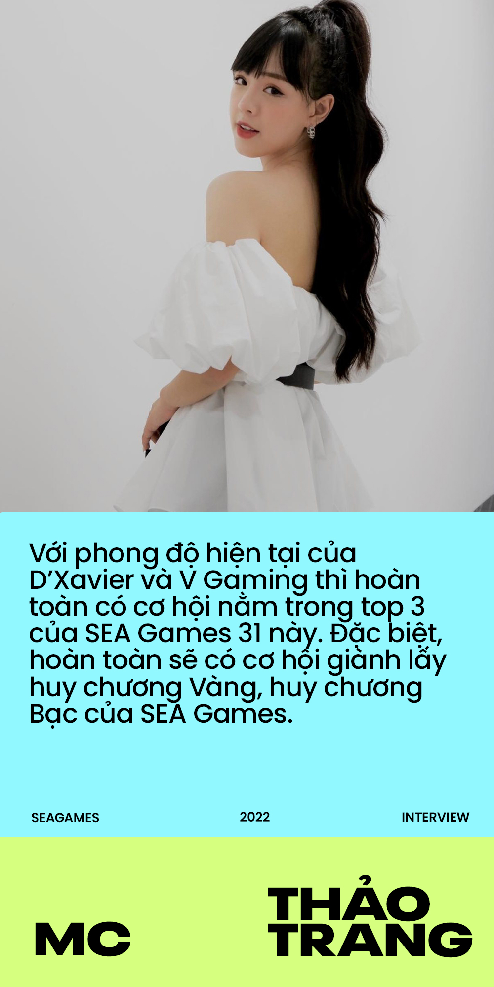 Phỏng vấn bóng hồng MC Thảo Trang: Với các tuyển thủ PUBG Mobile Việt Nam, ai mình cũng yêu quý cả! - Ảnh 3.