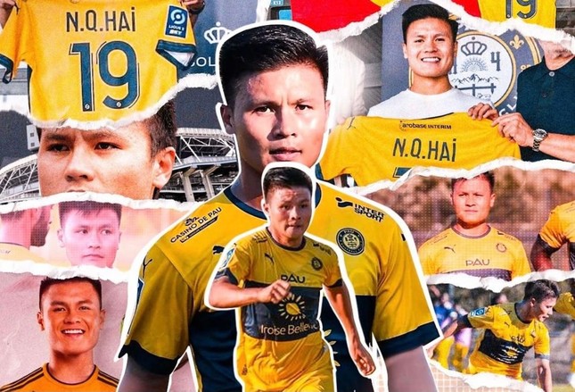 Báo Pháp chấm Quang Hải là bản hợp đồng xịn nhất của Pau FC trong hè 2022