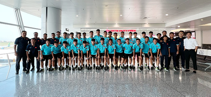 Nguyễn Công Phương hướng đến trận chung kết U16 Đông Nam Á 2022 cùng U16 Việt Nam - Ảnh 1.