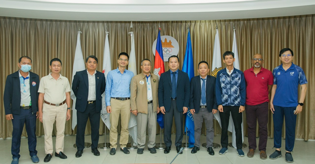 Việt Nam - Campuchia đẩy mạnh phối hợp tổ chức bộ môn Esports tại SEA Games 32 - Ảnh 1.