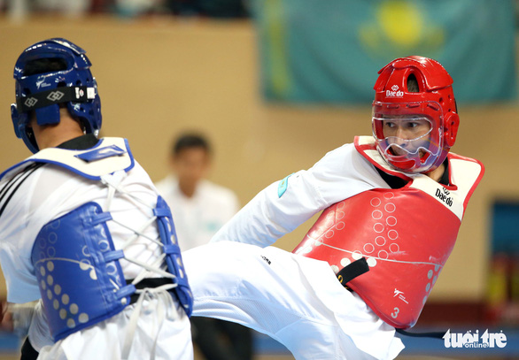 Hình ảnh rung động của các võ sĩ taekwondo người khuyết tật châu Á và thế giới tại TP.HCM - Ảnh 1.