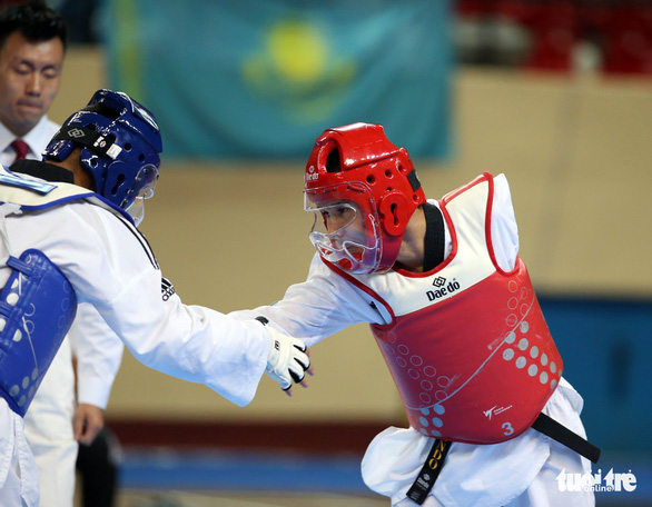 Hình ảnh rung động của các võ sĩ taekwondo người khuyết tật châu Á và thế giới tại TP.HCM - Ảnh 4.