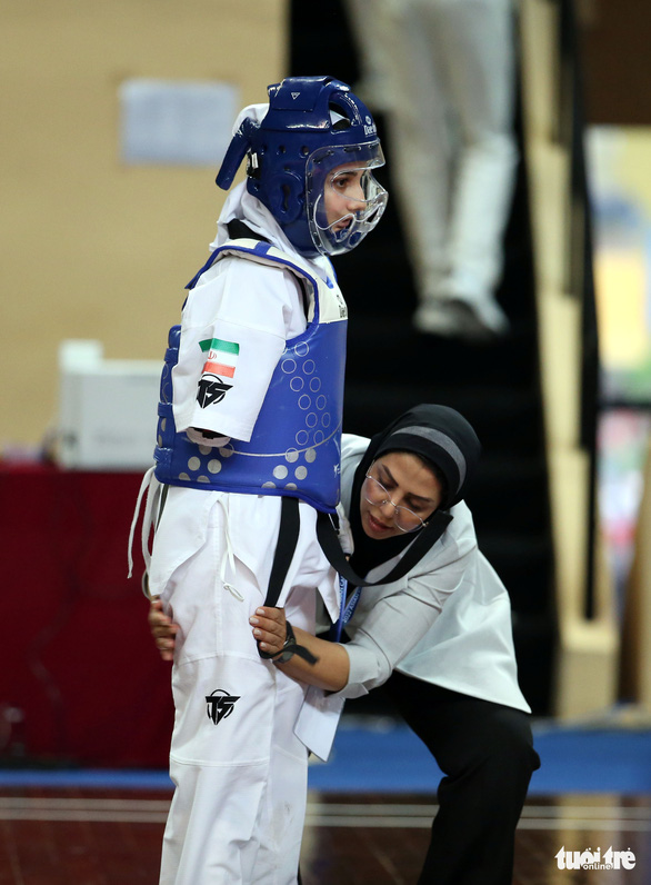 Hình ảnh rung động của các võ sĩ taekwondo người khuyết tật châu Á và thế giới tại TP.HCM - Ảnh 8.