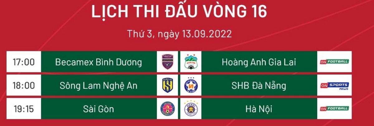 Lịch thi đấu V-League 2022 hôm nay (13/9): HAGL gặp khó, Hà Nội FC trở lại? - Ảnh 1.