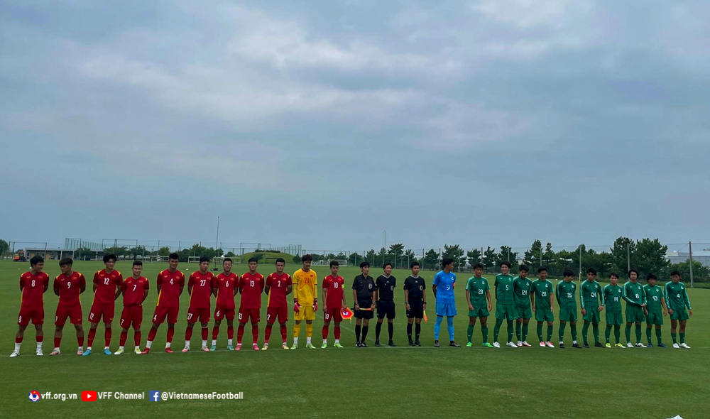 U20 Việt Nam để thua phút chót trong trận đấu cuối tại Nhật Bản - Ảnh 1.