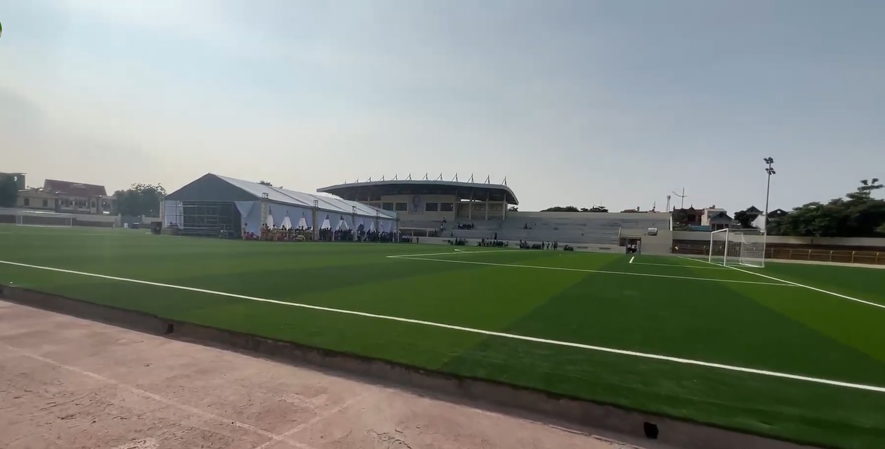 Hà Nội FC khánh thành trung tâm đào tạo Bóng đá trẻ tại tỉnh Bắc Giang - Ảnh 2.
