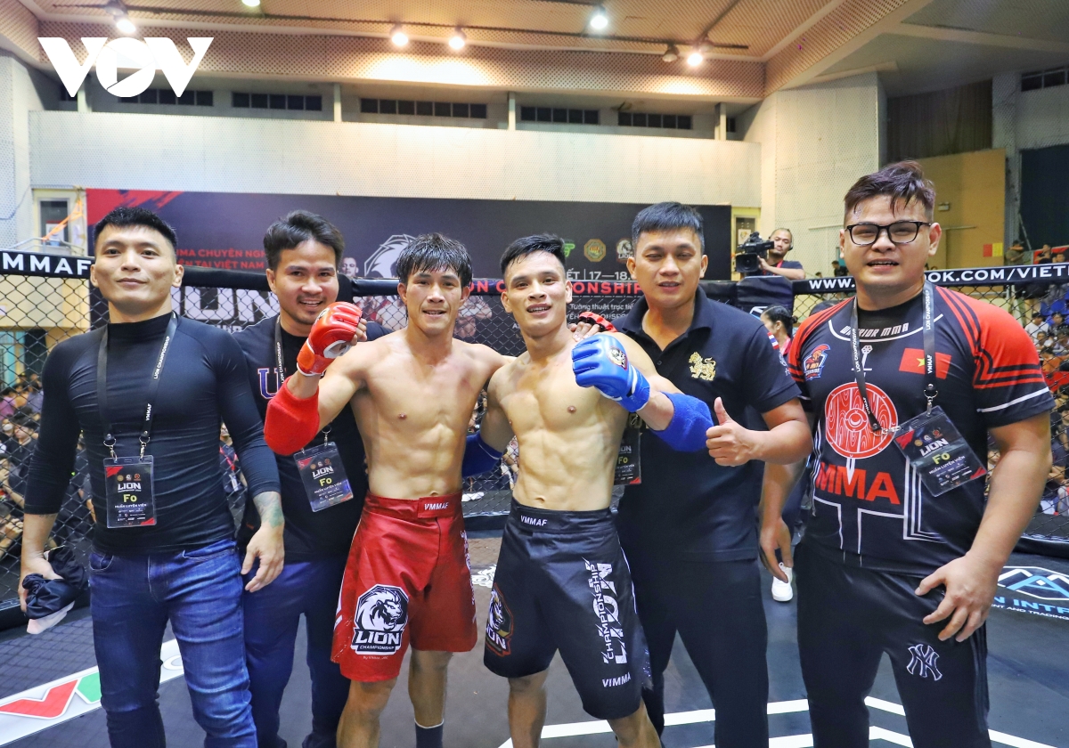Nguyễn Trần Duy Nhất lật kèo ngoạn mục ở tứ kết MMA LION Championship - Ảnh 7.