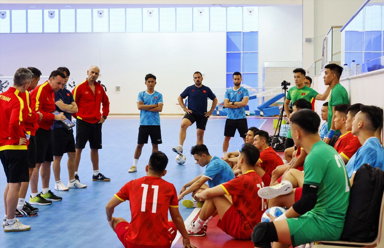 Futsal Việt Nam tập trung sớm vì Vòng loại futsal châu Á 2024 thay đổi thể thức - Ảnh 1.