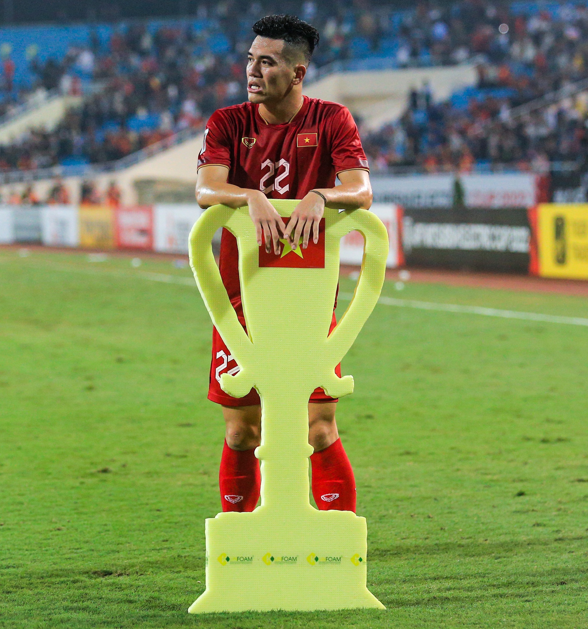 Tiến Linh tiếc nuối khi bỏ lỡ cú đúp vào lưới Thái Lan, Tuấn Hải vẫn 'kém duyên' với AFF Cup - Ảnh 7.