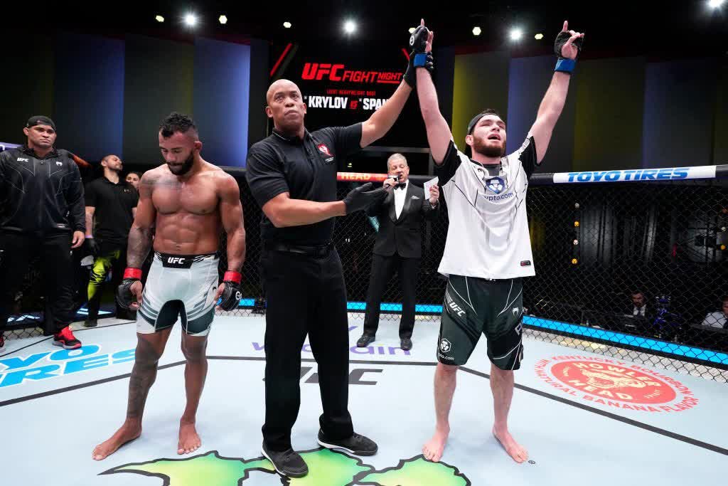 'Khabib của Tajikistan' Nurullo Aliev giành chiến thắng lịch sử tại UFC - Ảnh 5.