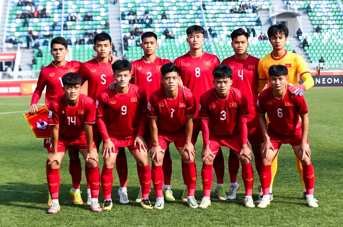 Quốc Việt toả sáng, U20 Việt Nam giành chiến thắng đầu tay tại VCK U20 châu Á 2023 - Ảnh 3.