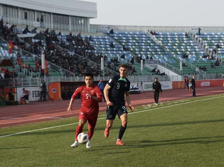 Quốc Việt toả sáng, U20 Việt Nam giành chiến thắng đầu tay tại VCK U20 châu Á 2023 - Ảnh 5.