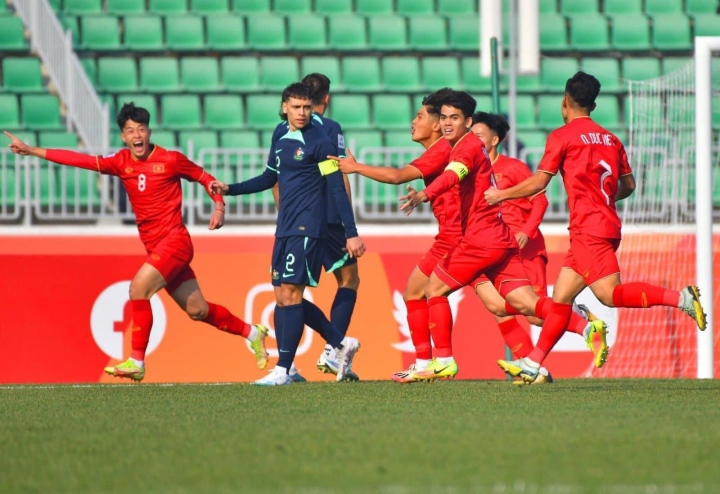 U20 Việt Nam xuất sắc đánh bại U20 Australia - Ảnh 1.