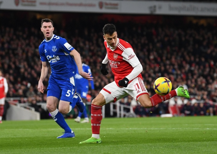 Kết quả Ngoại Hạng Anh: Arsenal thắng đậm Everton - Ảnh 1.