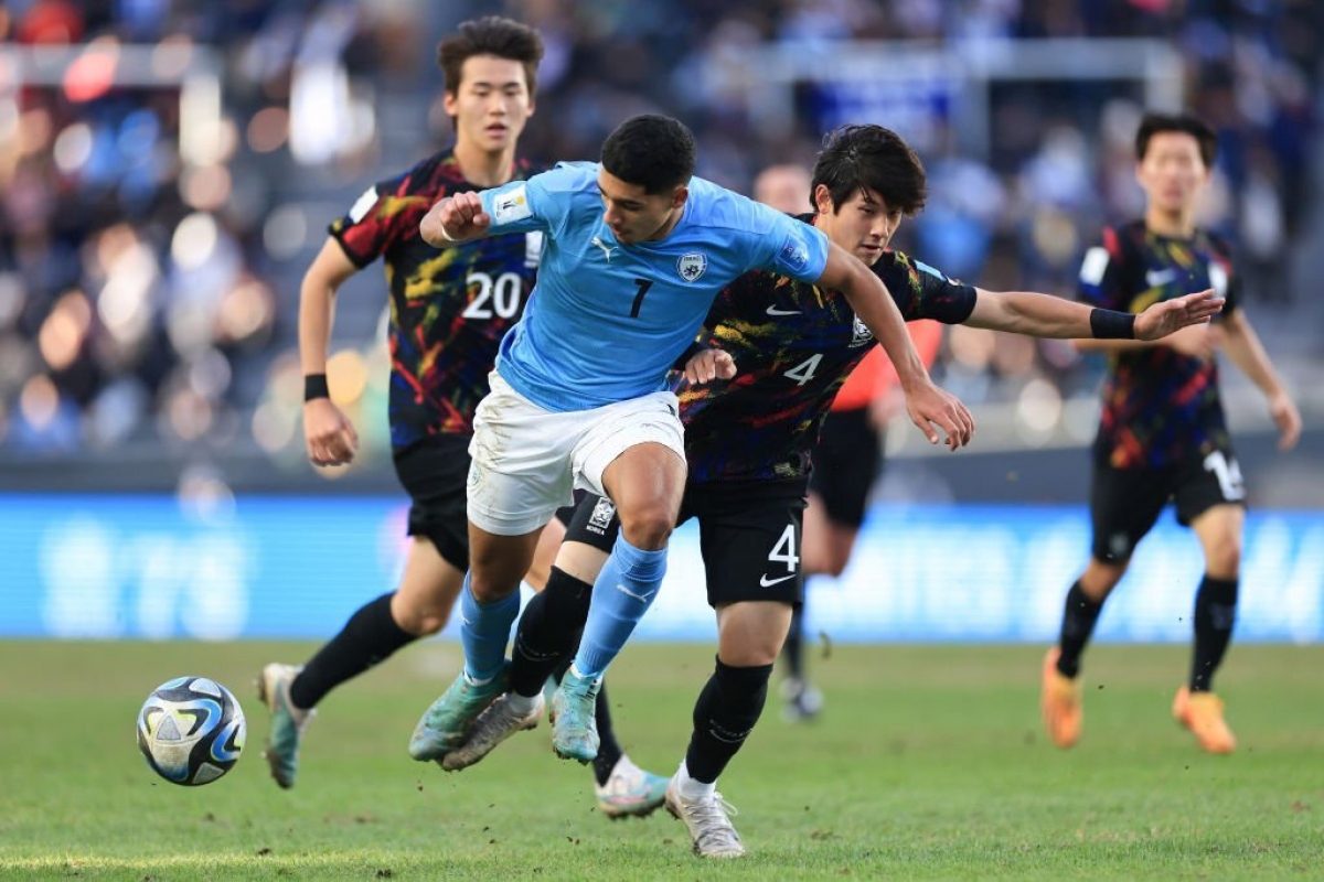 U20 Hàn Quốc gục ngã trước “hiện tượng” của U20 World Cup 2023 - Ảnh 1.