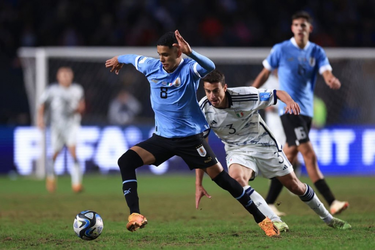 Thắng nghẹt thở U20 Italia, U20 Uruguay vô địch U20 World Cup 2023 - Ảnh 1.
