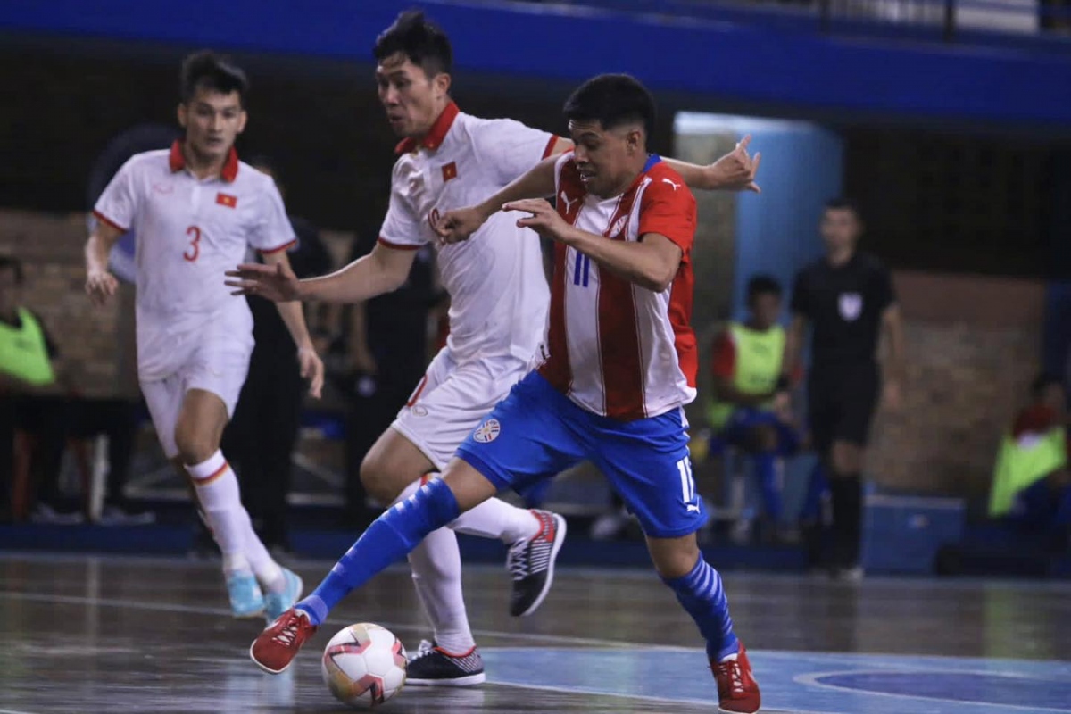 ĐT Futsal Việt Nam có trận hòa khó tin trước ĐT Futsal Paraguay - Ảnh 1.
