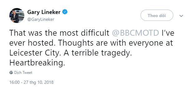 Thế giới bóng đá chia buồn, cầu nguyện Leicester vượt qua thảm kịch rơi máy bay - Ảnh 2.