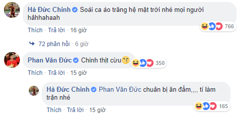 Đức Chinh, Quang Hải diện sơ mi chuẩn soái ca, hội anh em cây khế tuyển Việt Nam vào bình luận hài hước - Ảnh 7.