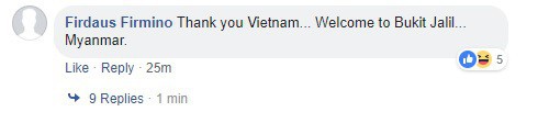 CĐV Malaysia cảm ơn Việt Nam, hứa sẽ đánh bại Myanmar để báo thù cho đội tuyển Việt Nam - Ảnh 3.