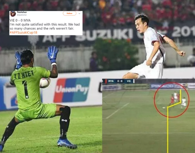 Bàn thắng bị cướp của Văn Toàn, thầy Park từ chối bắt tay HLV Myanmar lọt top 5 tình huống gây tranh cãi ở vòng bảng AFF Cup 2018 - Ảnh 1.