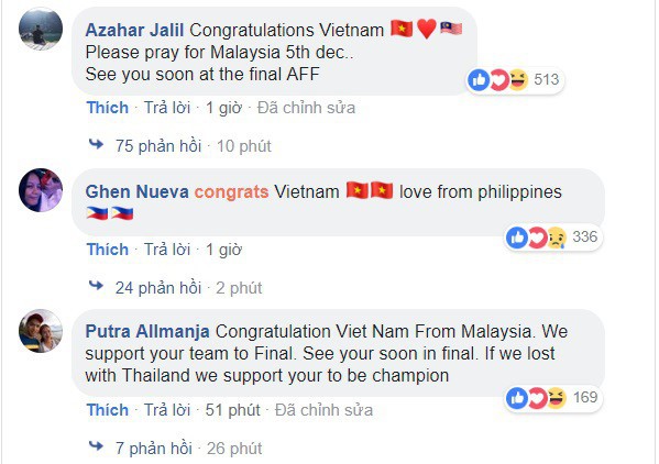 CĐV Philippines nể phục chiến thắng của ĐT Việt Nam, bạn bè Đông Nam Á nô nức chúc mừng thầy trò HLV Park Hang-seo - Ảnh 2.