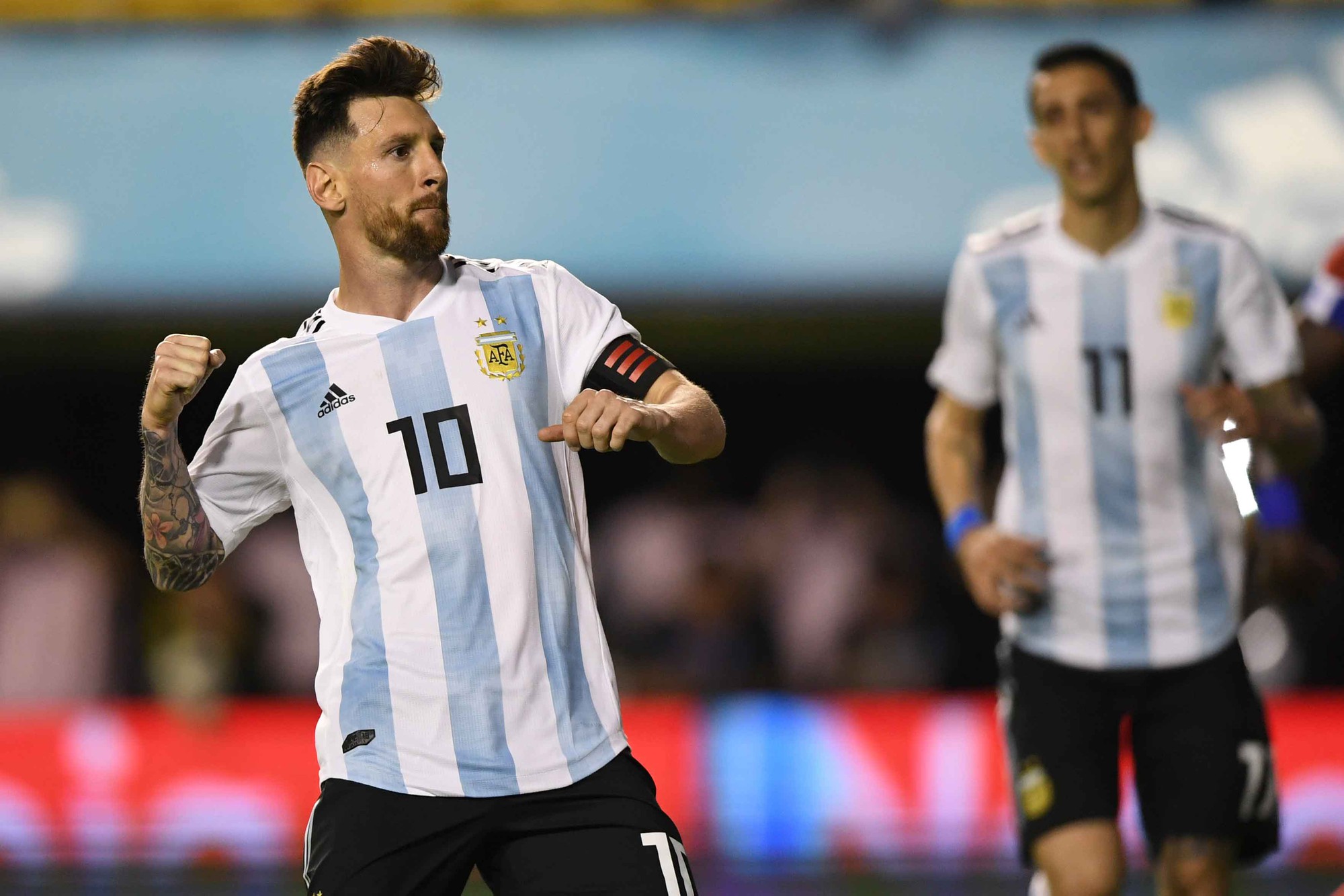 Messi lập hat-trick, Argentina khởi động World Cup bằng chiến thắng 4 sao - Ảnh 3.