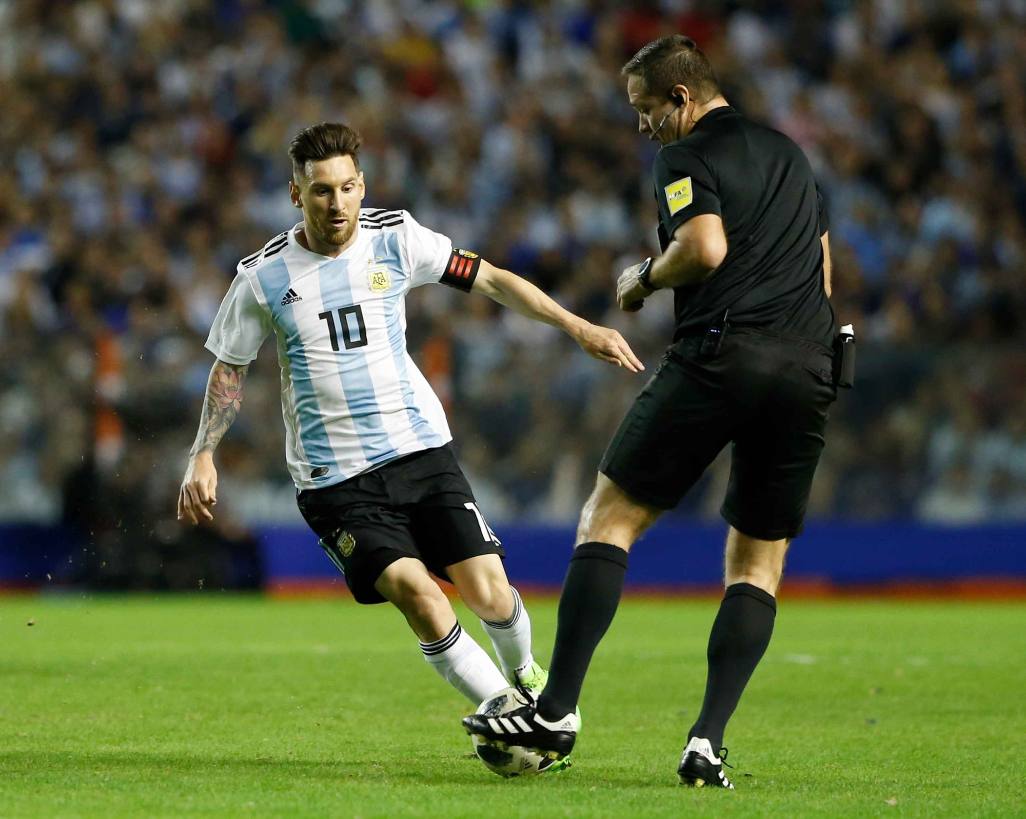 Messi lập hat-trick, Argentina khởi động World Cup bằng chiến thắng 4 sao - Ảnh 10.