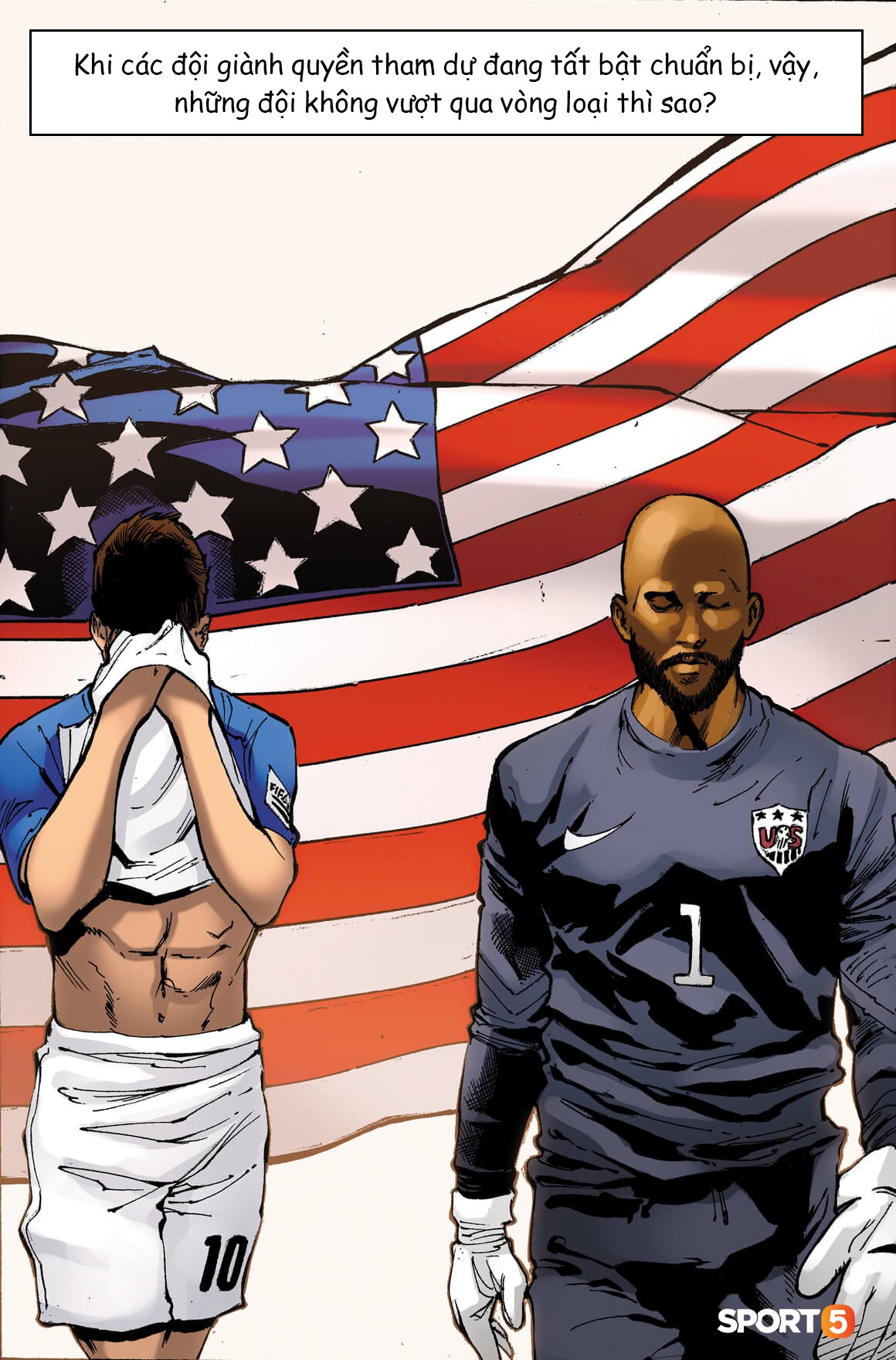 Truyện World Cup phong cách Marvel: Giấc mơ Mỹ và kỳ nghỉ bên hai chú chó của Sanchez (chương 5) - Ảnh 1.