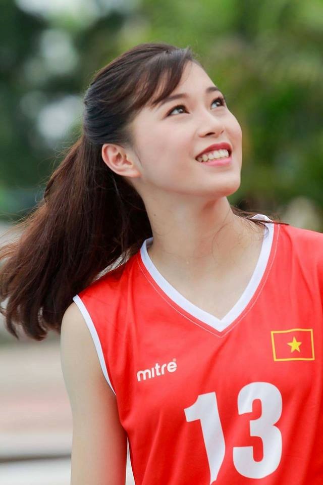 Hot girl Thu Huyền của đội bóng chuyền U19 Việt Nam đốn tim cư dân mạng - Ảnh 1.