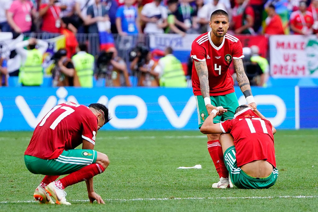 Các tuyển thủ Morocco bật khóc nức nở sau thất bại trước Ronaldo và đồng đội - Ảnh 6.
