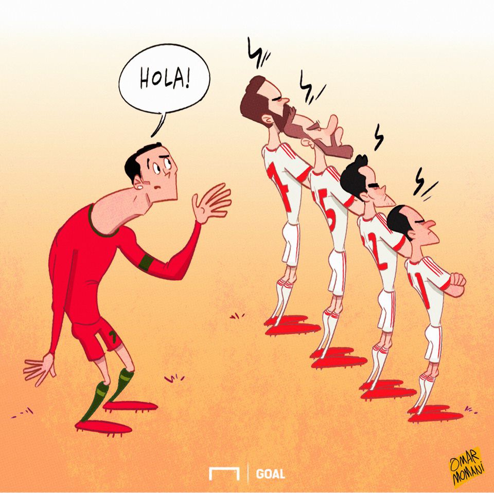 Hí họa: Messi ngơ ngác sập bẫy Croatia, chơi quá hay Ronaldo bị đồng đội Real từ mặt - Ảnh 2.