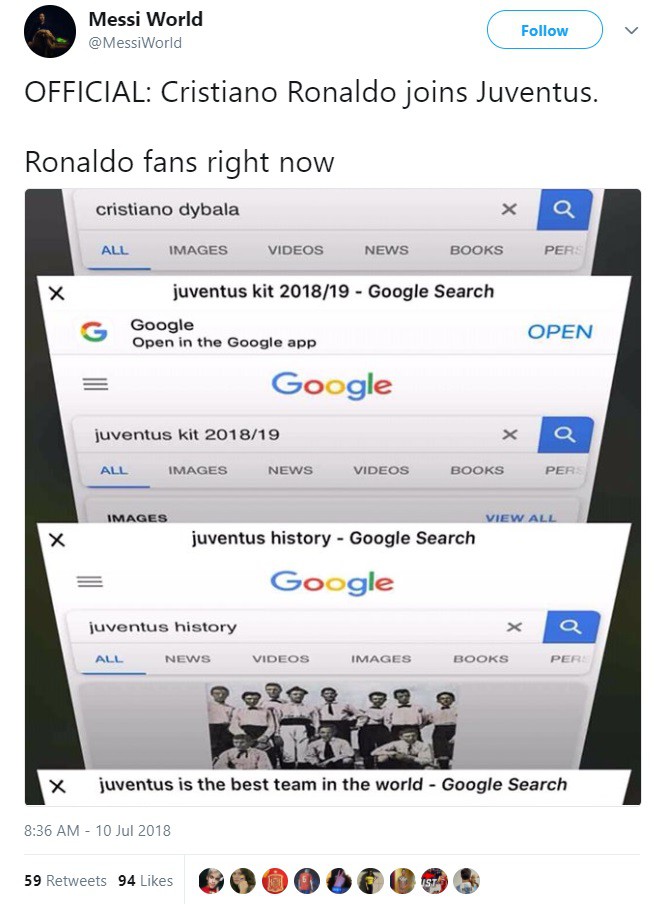 Cộng đồng mạng dự đoán fan phong trào bỏ Real, theo chân Ronaldo tới Juventus - Ảnh 5.