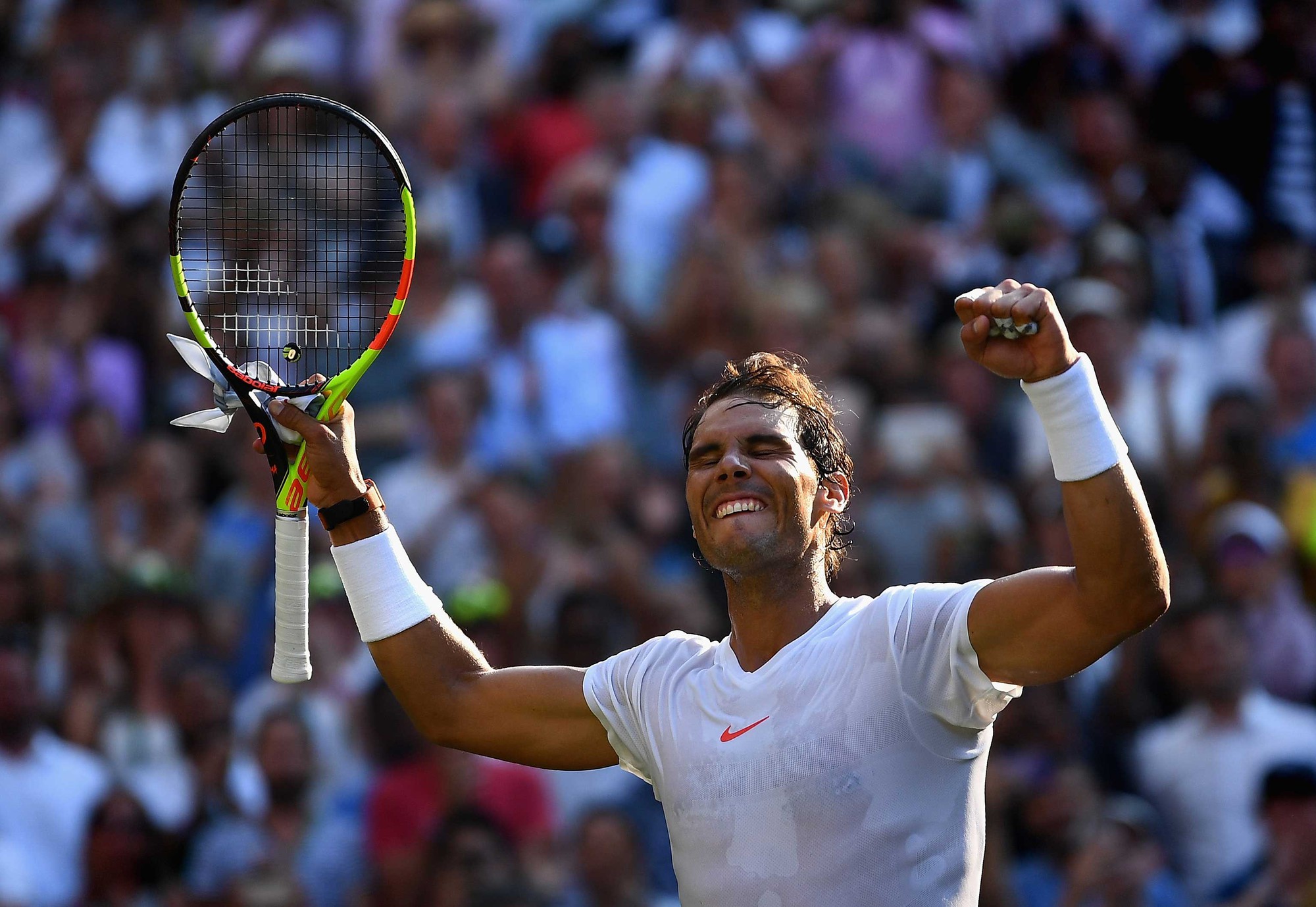 Nadal lần đầu vào tứ kết Wimbledon sau 7 năm - Ảnh 5.