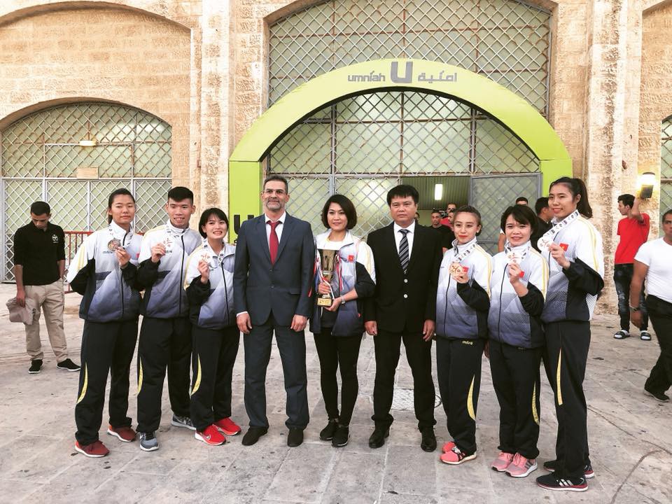 Vào cả 3 trận chung kết giải Châu Á, ĐT Karate Việt Nam dù giành HCB vẫn có quyền tự hào ngẩng cao đầu - Ảnh 2.