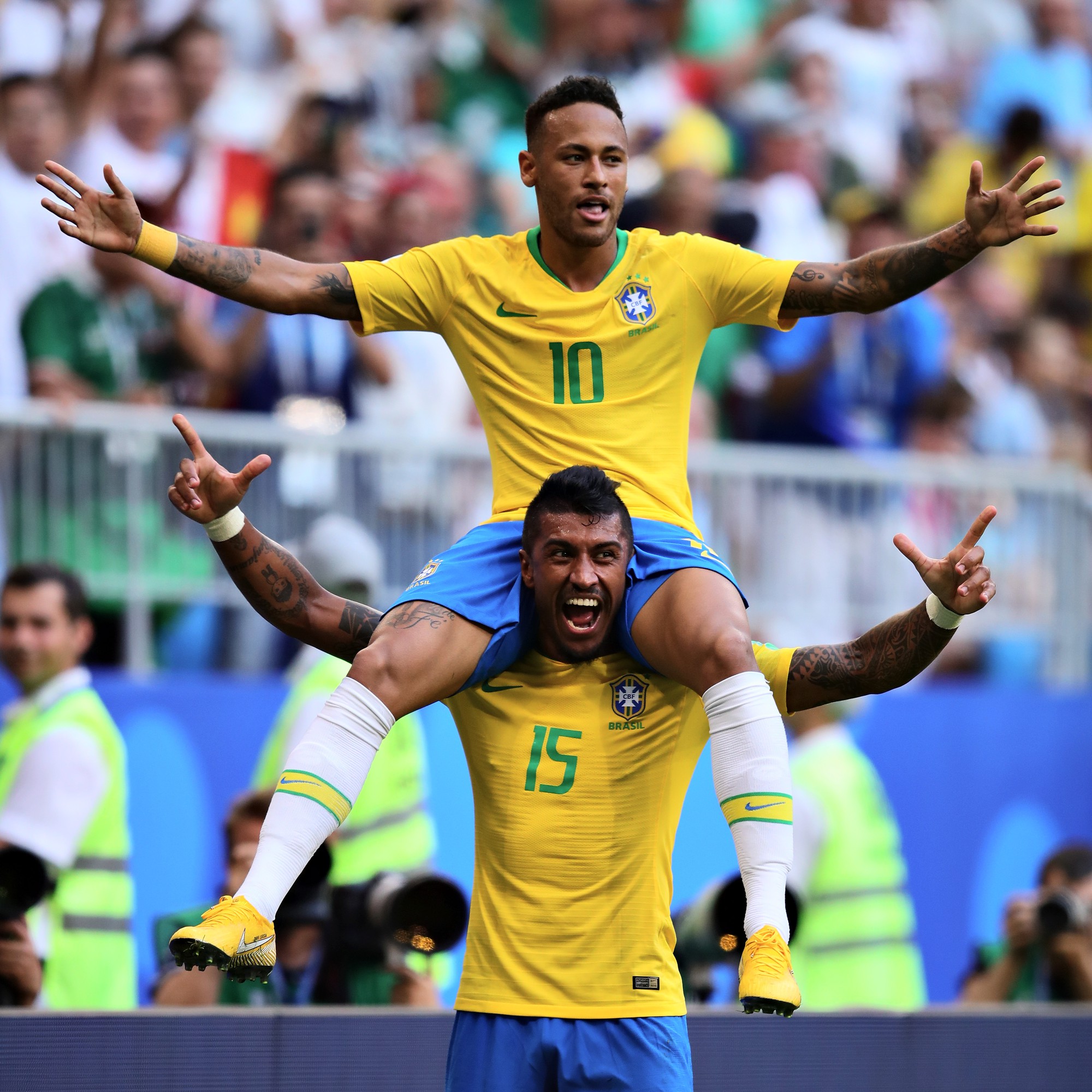 Brazil 2-0 Mexico: Neymar ghi bàn và kiến tạo - Ảnh 1.