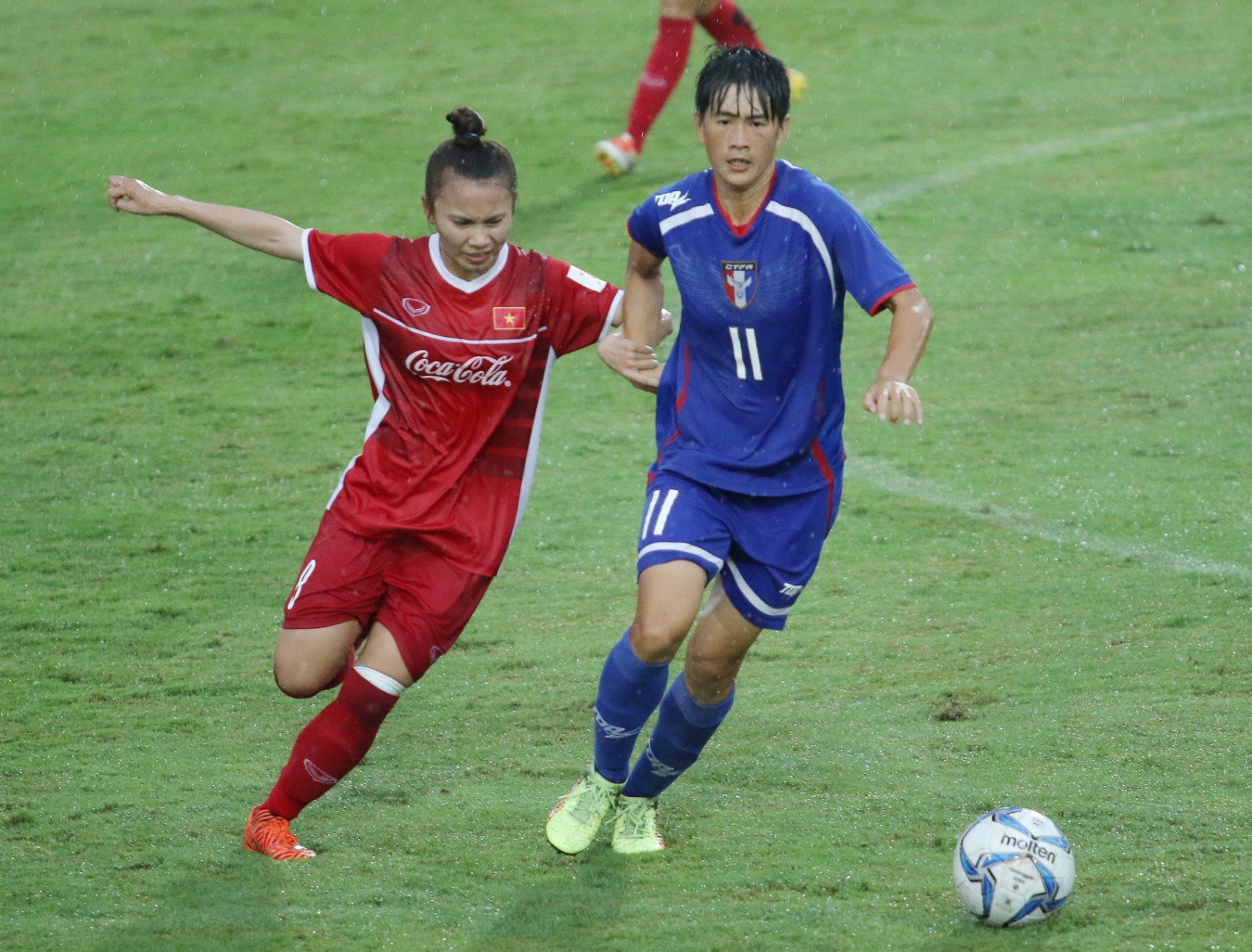 HLV Park Hang-seo dự khán, ĐT nữ Việt Nam ngược dòng ngoạn mục 4-3 trước Đài Loan - Ảnh 8.
