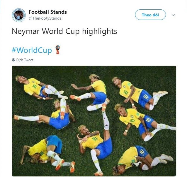 Neymar trở thành trò cười sau pha gào khóc ăn vạ lộ liễu - Ảnh 4.