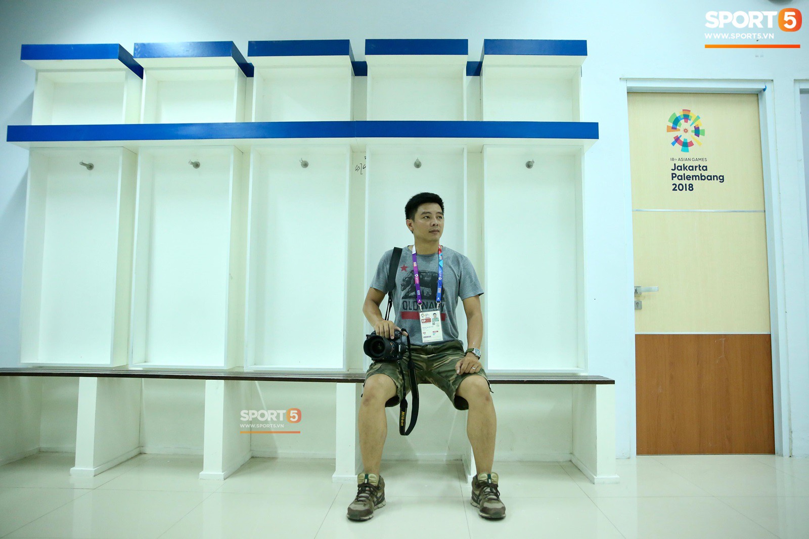 Cận cảnh phòng thay đồ tiện nghi của Olympic Việt Nam - Ảnh 8.