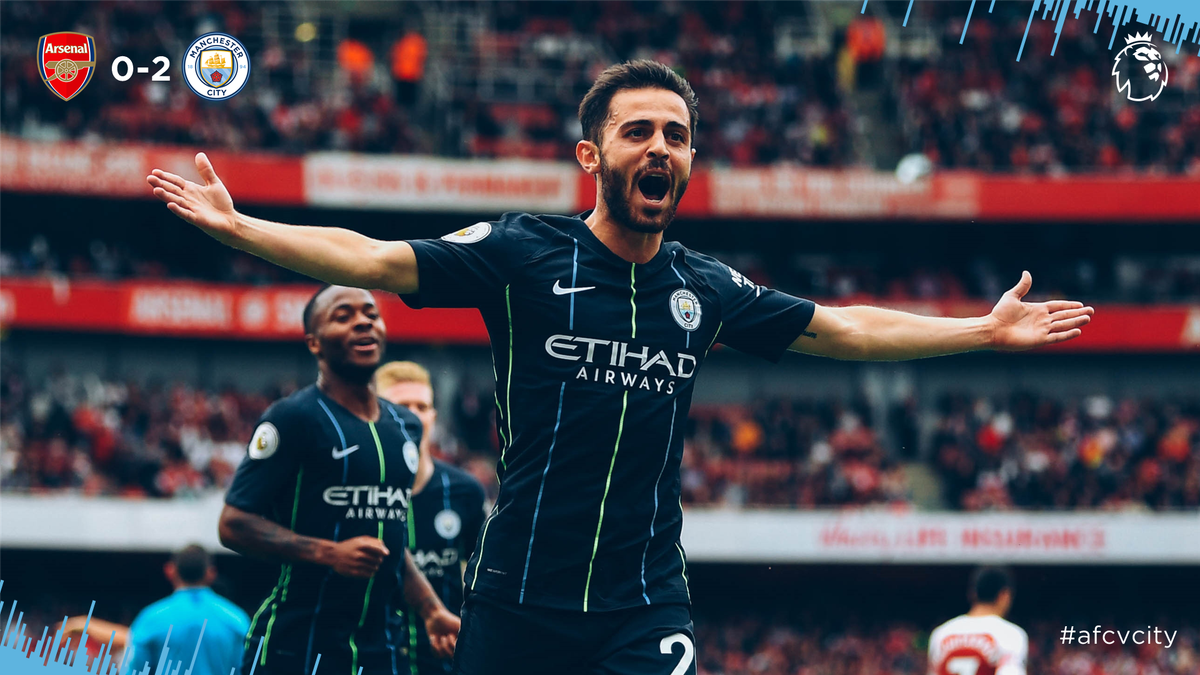 Arsenal 0-2 Man City: Sterling, Bernardo Silva gieo sầu cho Pháo thủ trong ngày ra mắt của HLV Emery - Ảnh 3.